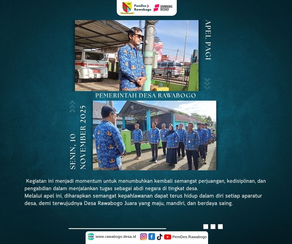 Apel Pagi - Senin, 10 November 2025.